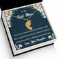 Custom Baby Feet Necklace with Birthstone To My Best Mom2