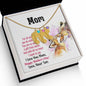 Custom Baby Feet Necklace with Birthstone mom you are so special 1