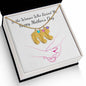Custom Baby Feet Necklace with Birthstone To the Woman who raised me, Happy Mothers Day