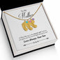Custom Baby Feet Necklace with Birthstone, To my Mother