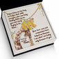 Custom Baby Feet Necklace with Birthstone Thank you Mom