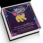 Custom Baby Feet Necklace with Birthstone Happy Mother's Day