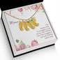 Custom Baby Feet Necklace with Birthstone Mommy to be - Snuggled in Your tummy