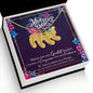 Custom Baby Feet Necklace with Birthstone Happy Mother's Day
