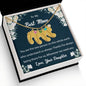 Custom Baby Feet Necklace with Birthstone To My Best Mom2
