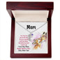 Custom Baby Feet Necklace with Birthstone mom you are so special 1