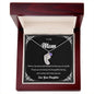 Custom Baby Feet Necklace with Birthstone To My Mom2