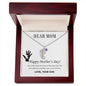 Custom Baby Feet Necklace with Birthstone Dear Mom,  Happy Mother’s Day! You’re the mom