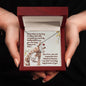 Custom Baby Feet Necklace with Birthstone Thank you Mom