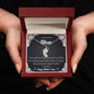 Custom Baby Feet Necklace with Birthstone To My Beautiful Mom2