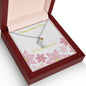 Custom Baby Feet Necklace with Birthstone Happy Mother's Day to my Incredible Mom