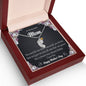 Custom Baby Feet Necklace with Birthstone To My Beautiful Mom2