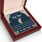 Custom Baby Feet Necklace with Birthstone To My Best Mom2
