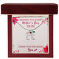 Custom Baby Feet Necklace with Birthstone Wishing you a happy Mothers day