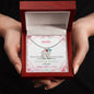 Custom Baby Feet Necklace with Birthstone Mom Happy Mother's Day