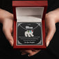 Custom Baby Feet Necklace with Birthstone To My Mom2