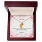 Custom Baby Feet Necklace with Birthstone Mom Happy Mother's Day