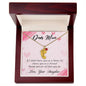 Custom Baby Feet Necklace with Birthstone Dear Mom-Happy Mother’s Day!
