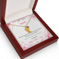 Custom Baby Feet Necklace with Birthstone Mom Happy Mother's Day