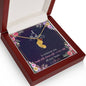 Custom Baby Feet Necklace with Birthstone A Mother is someone you laugh with, dream with, and love with all your heart.