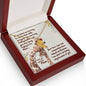 Custom Baby Feet Necklace with Birthstone Thank you Mom