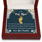 Custom Baby Feet Necklace with Birthstone To My Best Mom2