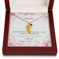 Custom Baby Feet Necklace with Birthstone Mom Happy Mother's Day