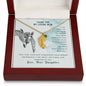 Custom Baby Feet Necklace with Birthstone To my mom-It has taken me
