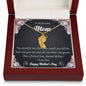 Custom Baby Feet Necklace with Birthstone To My Beautiful Mom2
