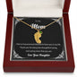 Custom Baby Feet Necklace with Birthstone To My Mom2
