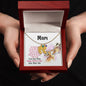 Custom Baby Feet Necklace with Birthstone mom you are so special 1