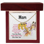 Custom Baby Feet Necklace with Birthstone mom you are so special 1
