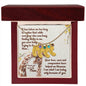 Custom Baby Feet Necklace with Birthstone Thank you Mom