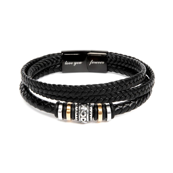 Men's "Love You Forever" Bracelet, Dad you have loved me