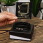 Graduation Engraved Men's "Love You Forever" Bracelet, year 2024