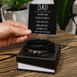 Men's "Love You Forever" Bracelet, Dad you have loved me