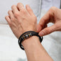 Men's "Love You Forever" Bracelet, To My Son - I wish you the strength to face challenges