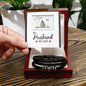 Men's "Love You Forever" Bracelet, My Husband my Love
