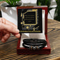 Graduation Engraved Men's "Love You Forever" Bracelet, year 2024