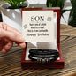 Men's "Love You Forever" Bracelet, son - you're one of a kind