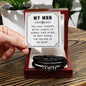 Men's "Love You Forever" Bracelet, You will forever be my always