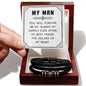 Men's "Love You Forever" Bracelet, You will forever be my always
