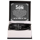 Men's Cross Leather Bracelet, To My Son - I wish you the strength to face challenges