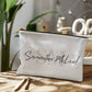 Personalised Zippered Pouch, Name and Initials