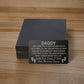 Engraved Wallet Card Daddy to be