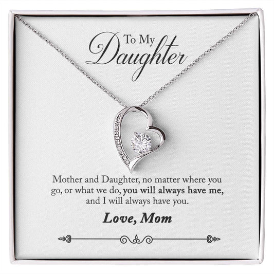Forever Love Necklace To Daughter from Mom