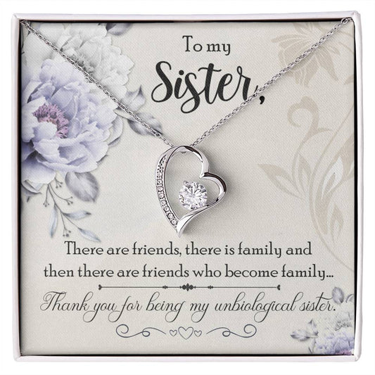 Forever Love Necklace To my Sister (2)