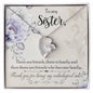 Forever Love Necklace To my Sister (2)