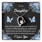 Forever Love Necklace To My Daughter I Love You