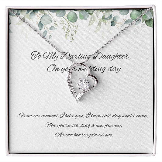 Forever Love Necklace bridal euc daughter2